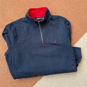 Nautica Navy Half-Zip Pullover
